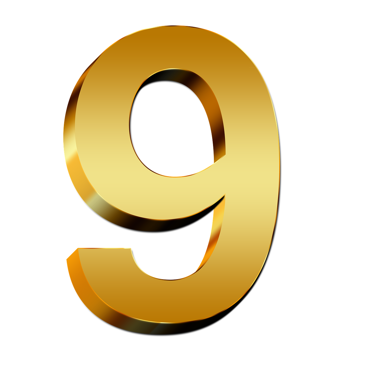 9 Number Png PNG Image