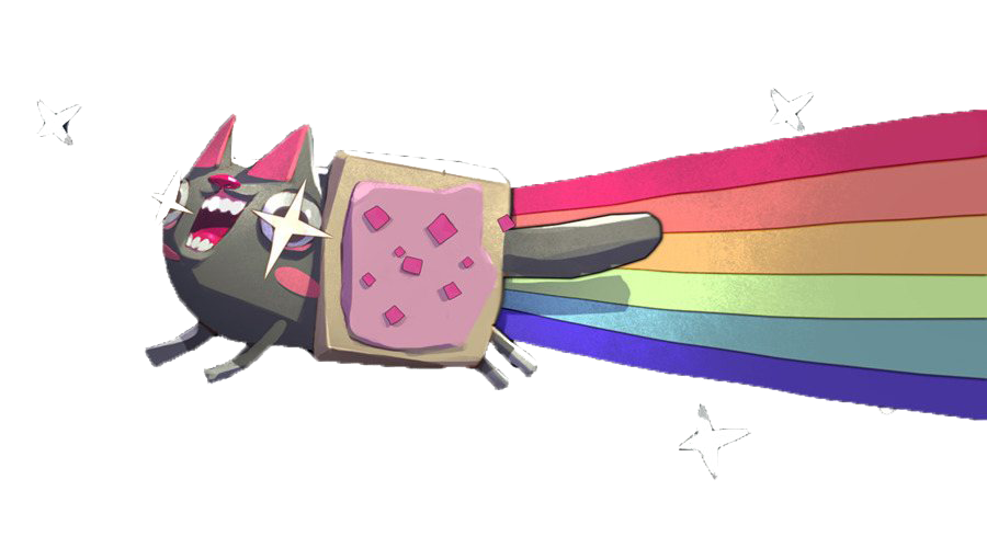 Cute Nyan Cat PNG Free Photo PNG Image