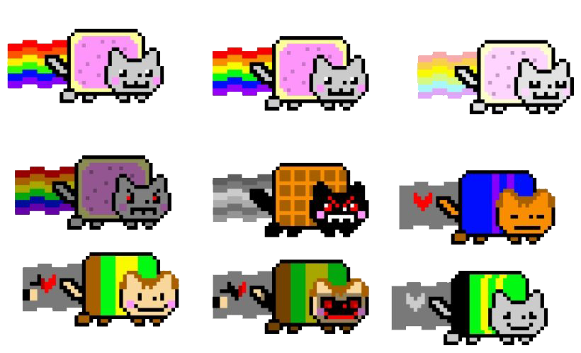 Nyan Cat PNG Free Photo PNG Image