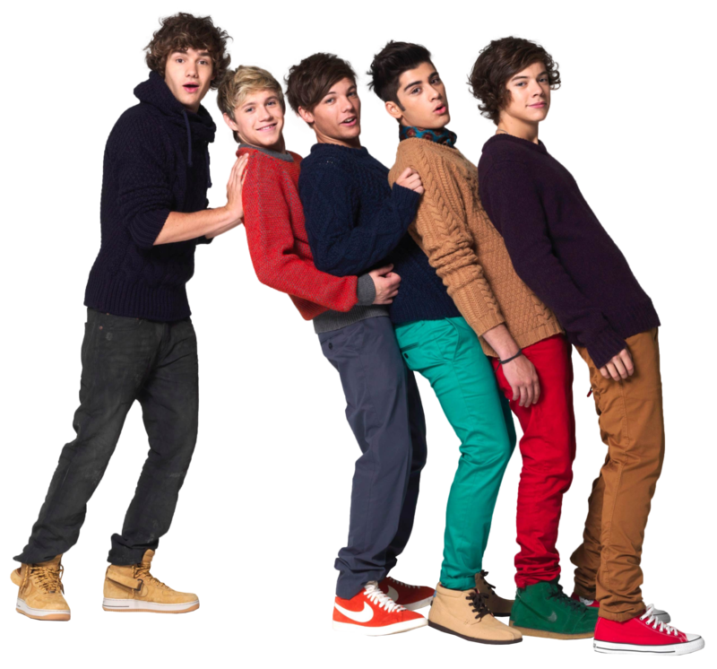 One Direction Transparent Background PNG Image