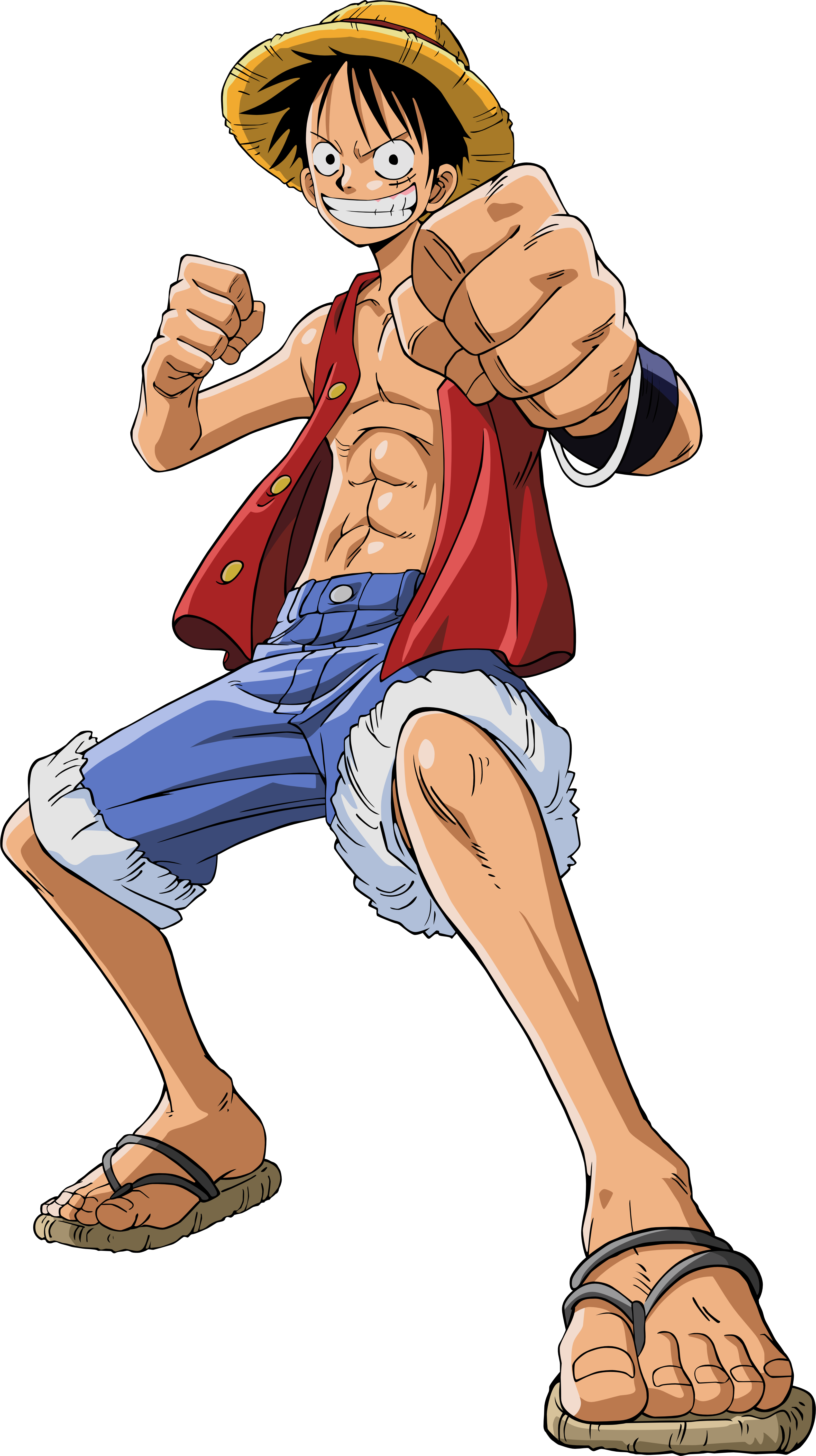 Download One Piece Luffy Transparent Background HQ PNG Image FreePNGImg.