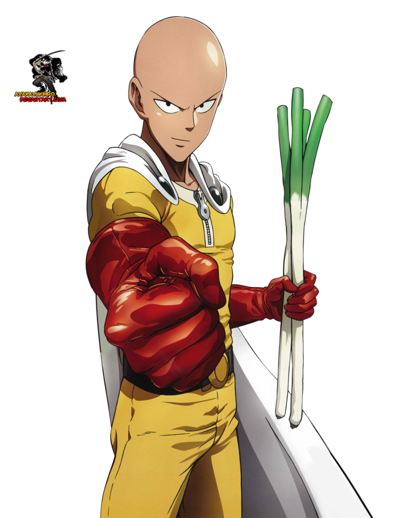 Saitama Man Punch One Free Download PNG HQ PNG Image