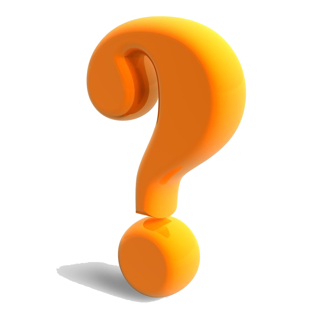 Orange Question Check Mark Free HD Image PNG Image