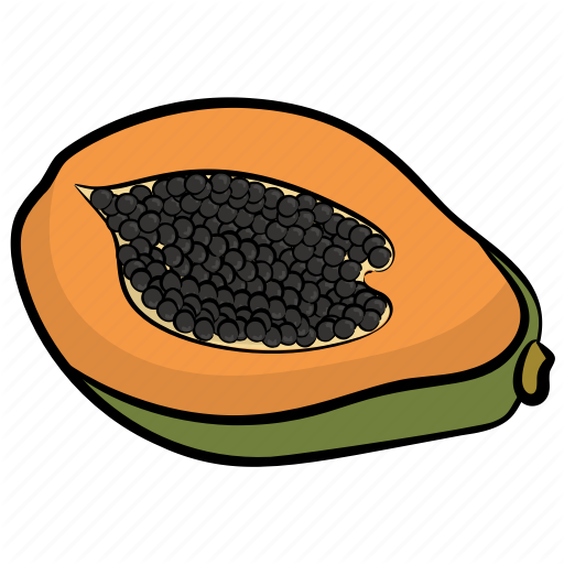 Papaya Half PNG Download Free PNG Image