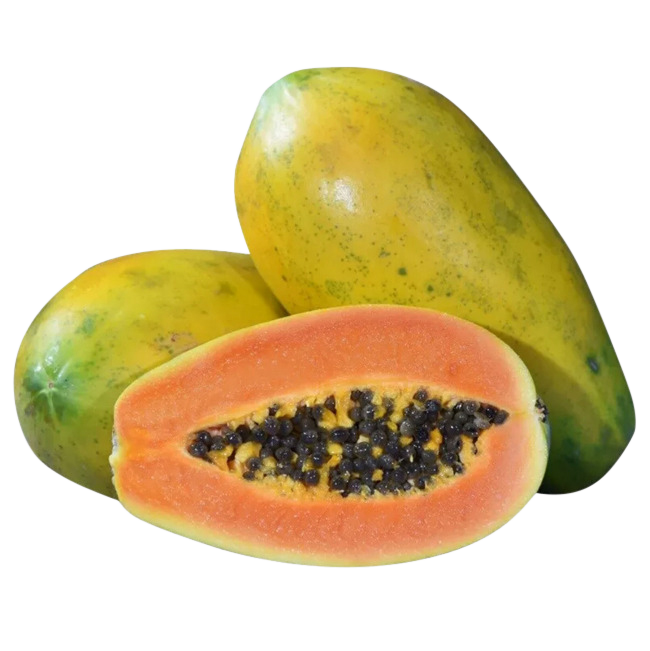 Papaya Pic Organic Half Download HQ PNG Image