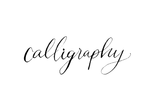 Calligraphy Free Clipart HQ PNG Image