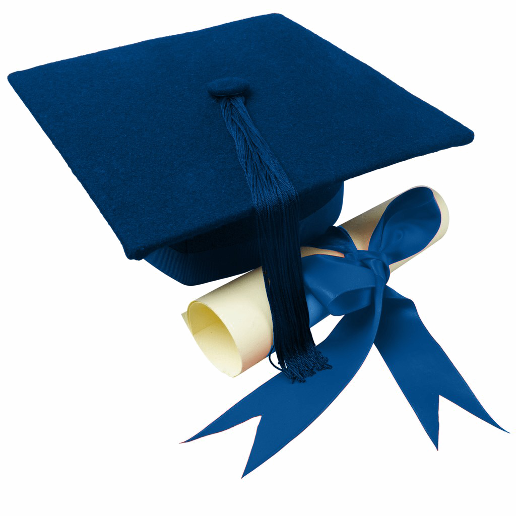 Graduation Cap Free Clipart HD PNG Image