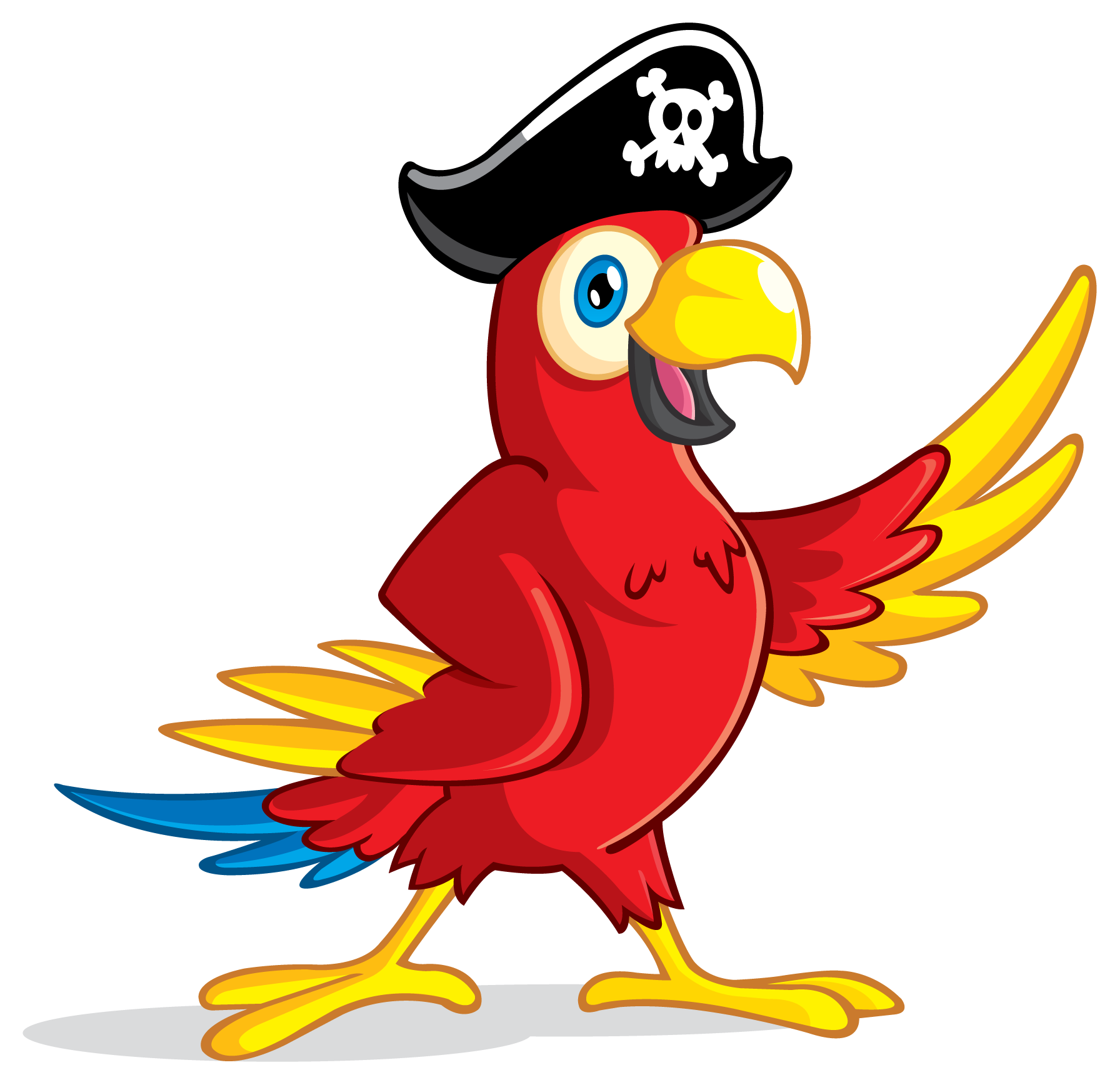Pirate Parrot Transparent Image PNG Image