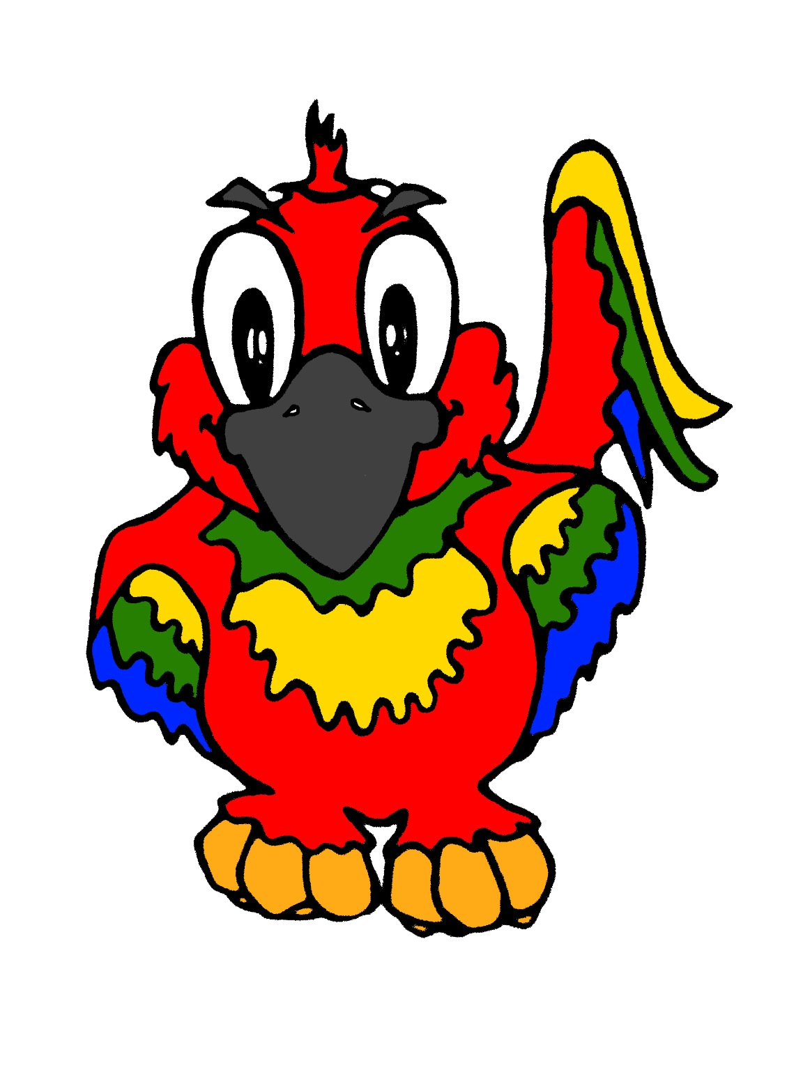 Cute Parrot Transparent Image PNG Image
