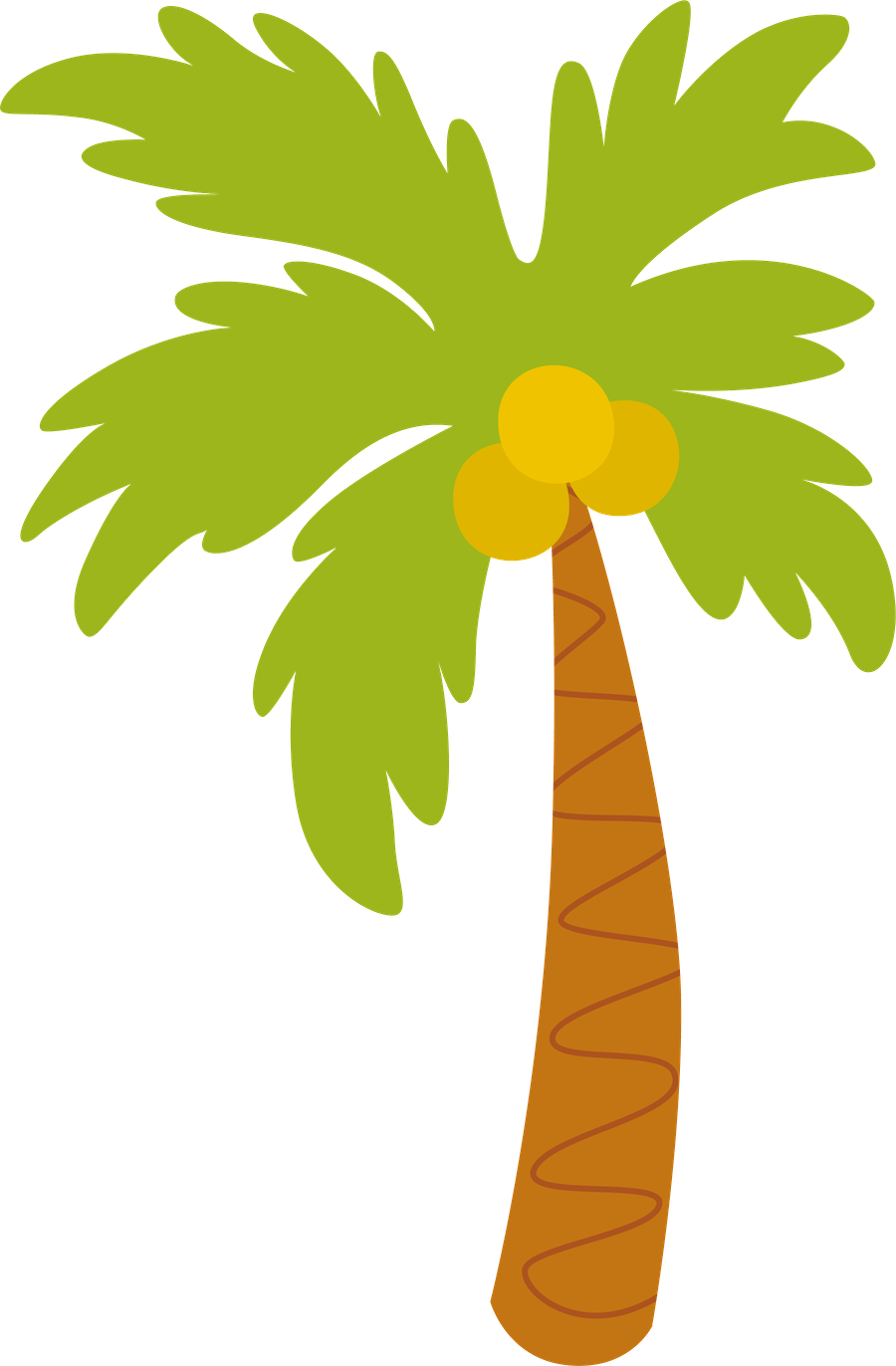 Photos Coconut Tree Hawaiian Luau PNG Image