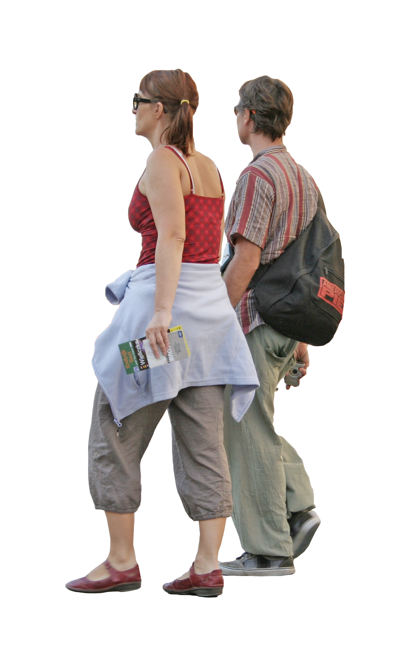 Couple Tourist Free Clipart HQ PNG Image