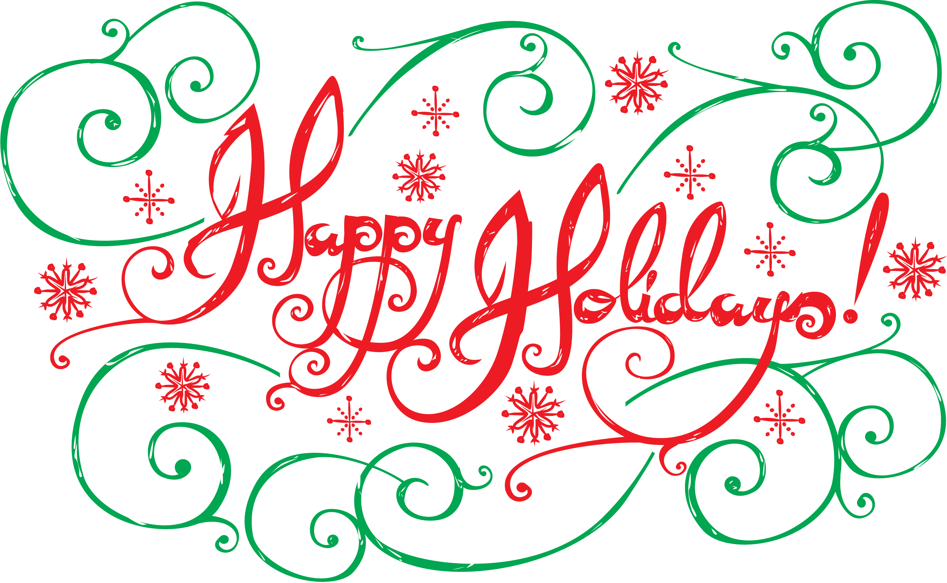 December Holidays Happy PNG File HD PNG Image