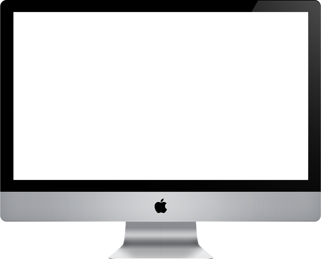 Apple Mac Computer Screen PNG Image