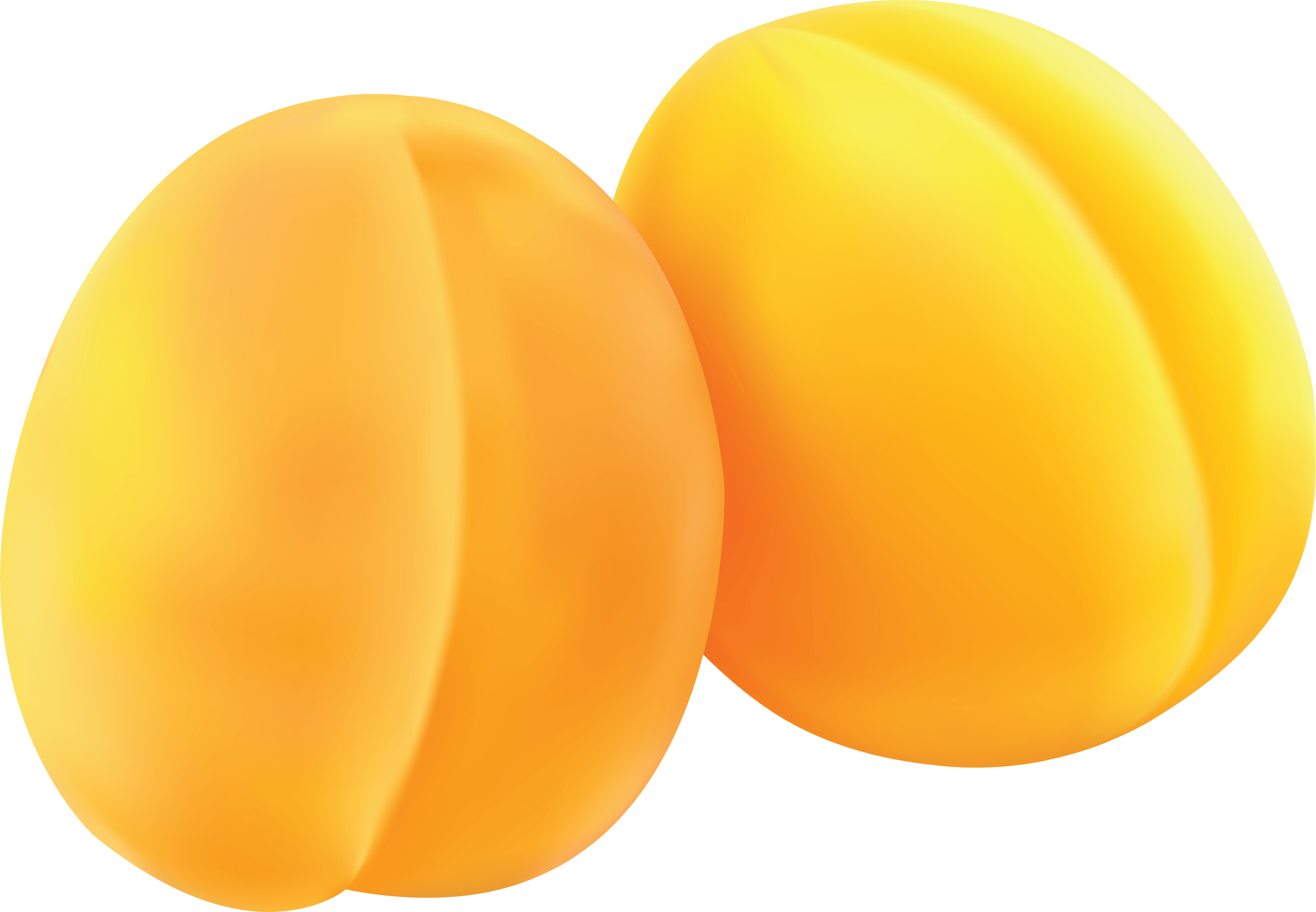 Yellow Peach Png Image PNG Image