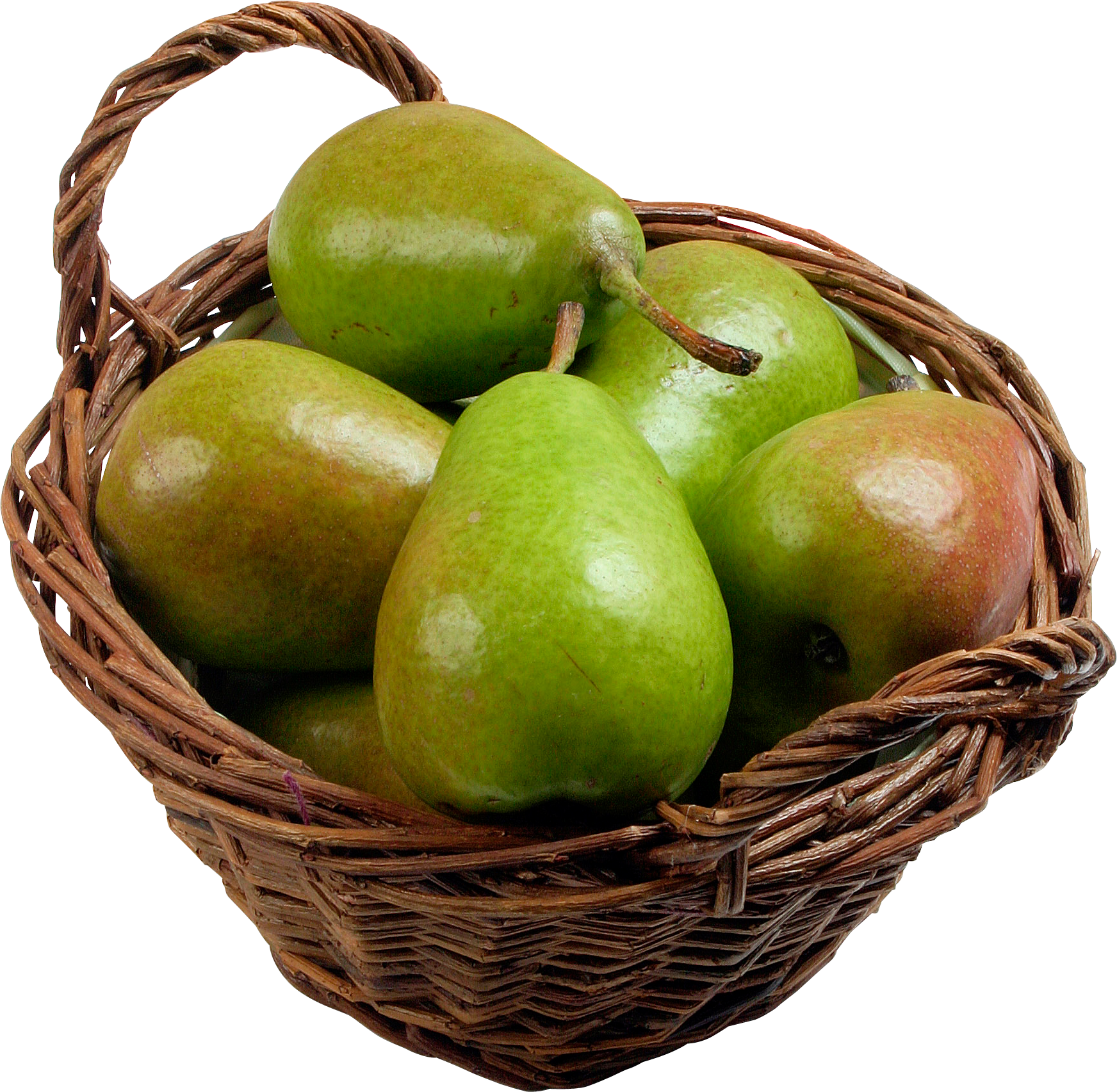 Green Organic Pears PNG Image High Quality PNG Image