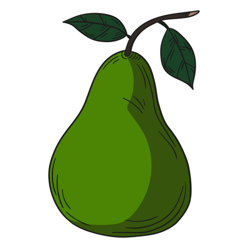 Vector Green Pears Free Transparent Image HD PNG Image