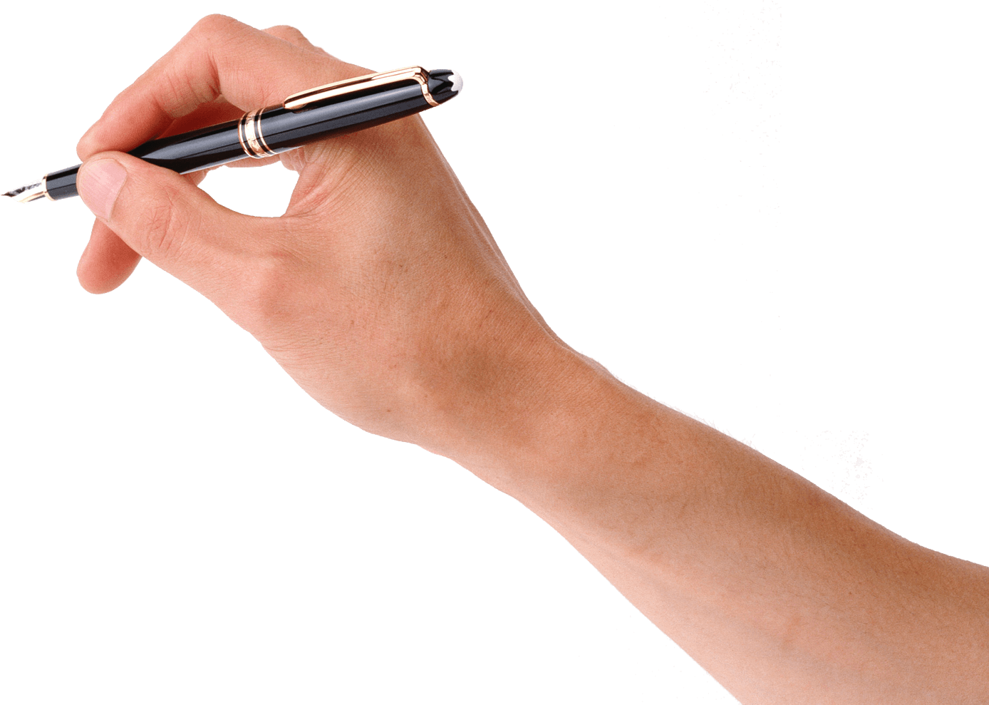 Pen In Hand Png Image PNG Image