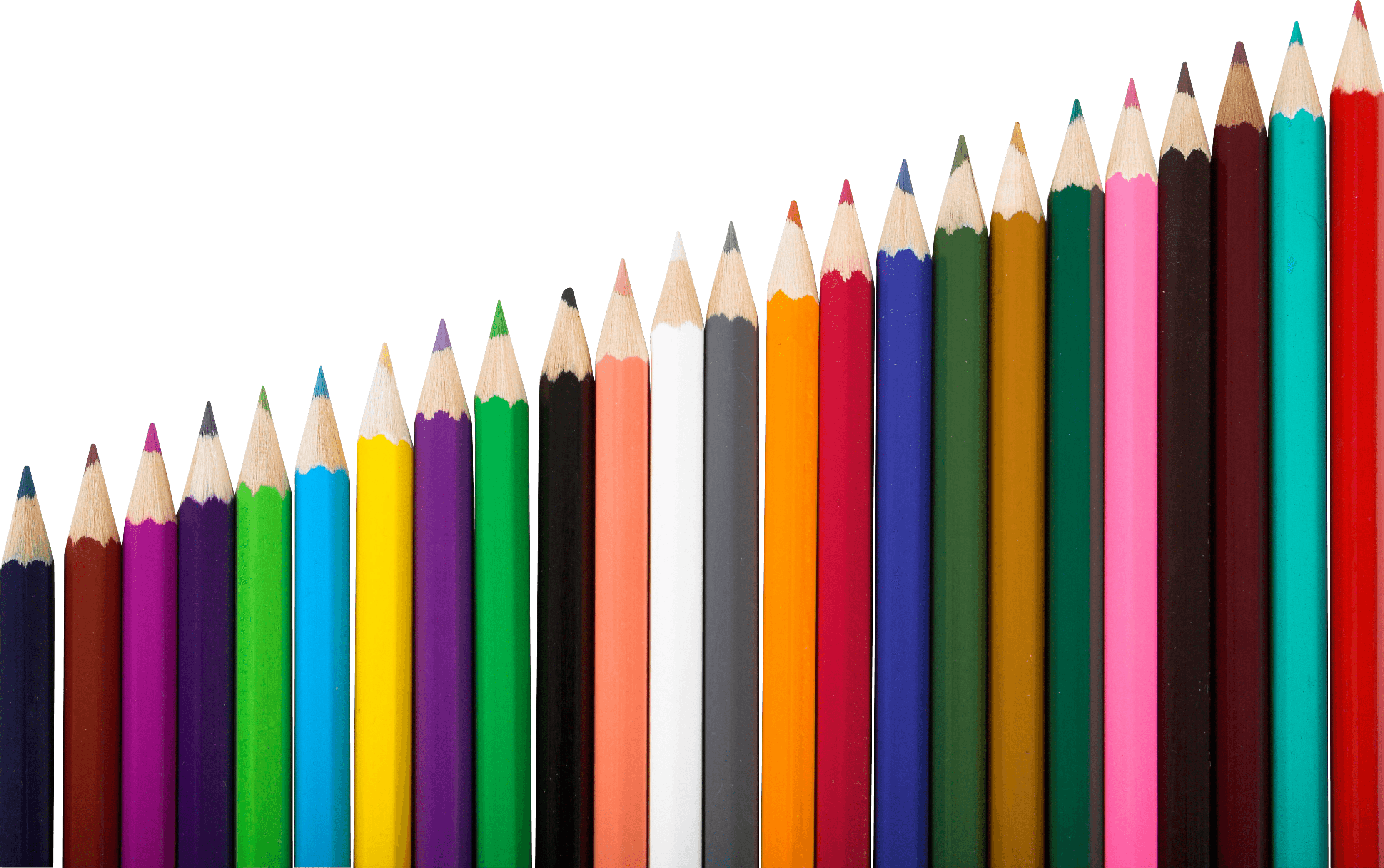 Colorful Pencils Png Image PNG Image
