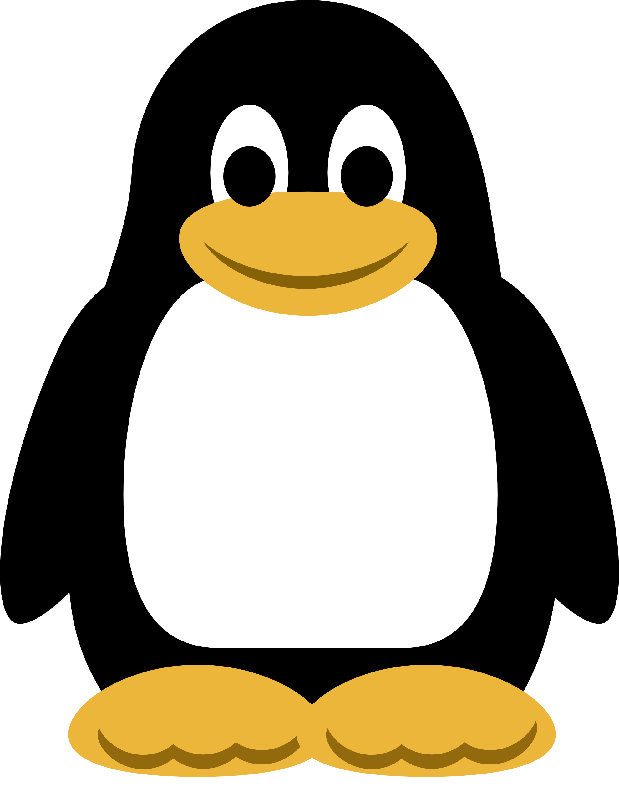 Mi4I Xiaomi Linux Logo Christmas Penguin PNG Image