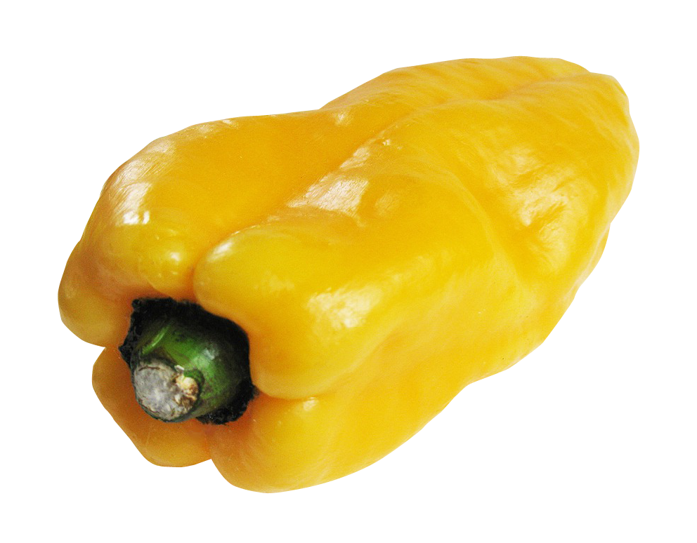 Chilli Pepper Yellow Bell PNG Download Free PNG Image