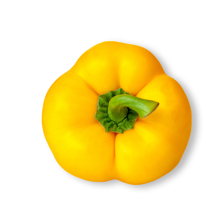 Capsicum Pepper Yellow Bell Download Free Image PNG Image