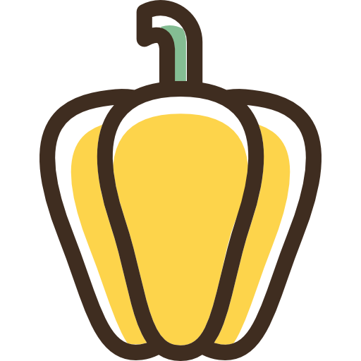 Pepper Vector Yellow Bell Free Photo PNG Image