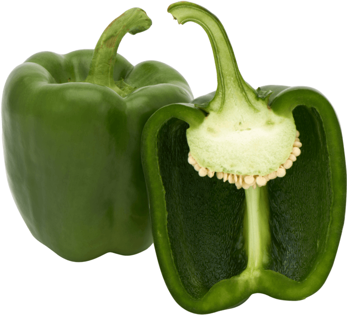 Pepper Green Bell HQ Image Free PNG Image