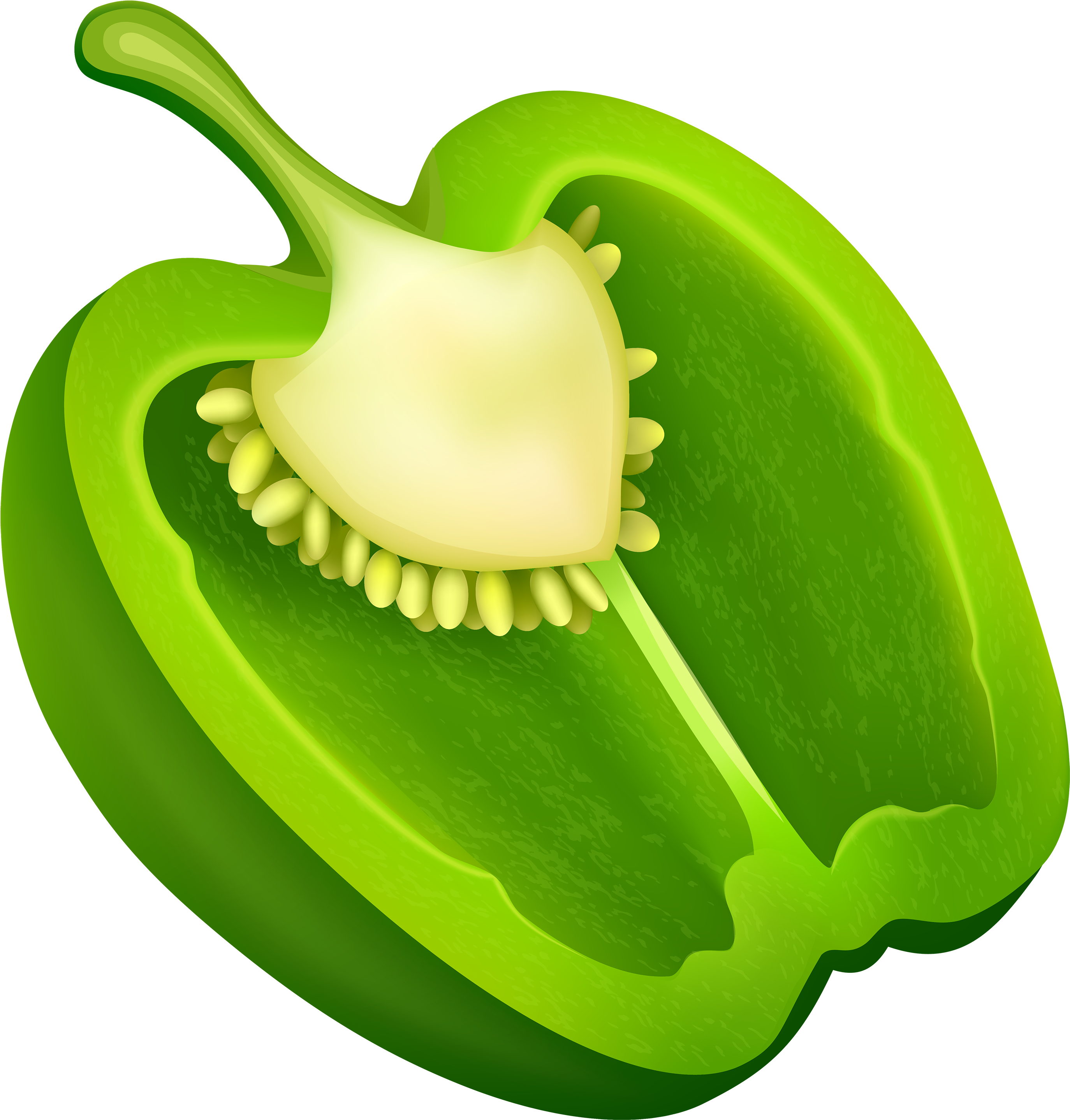 Photos Pepper Vector Green Bell PNG Image