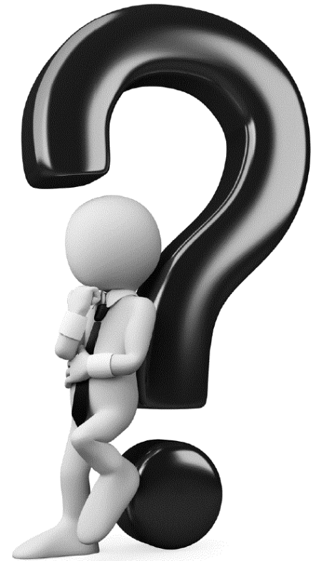 Photography Question Mark Joint Black White PNG Image