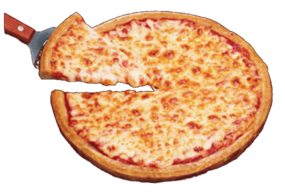 Cheese Pizza Transparent Image PNG Image