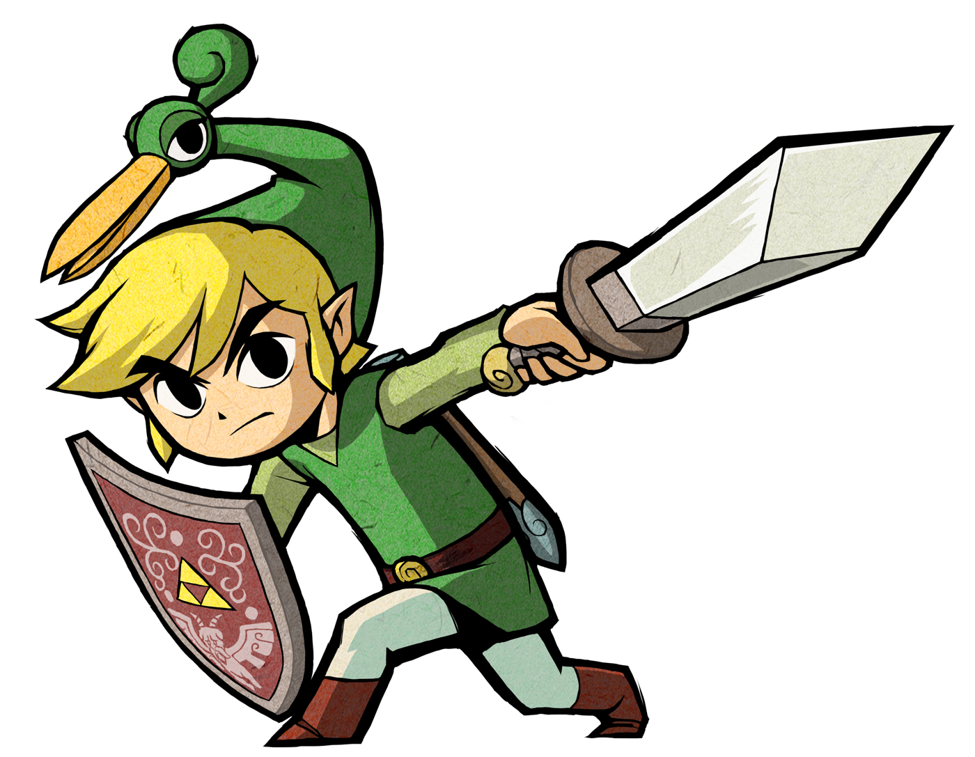 Four Plant Of Cap Swords Zelda PNG Image