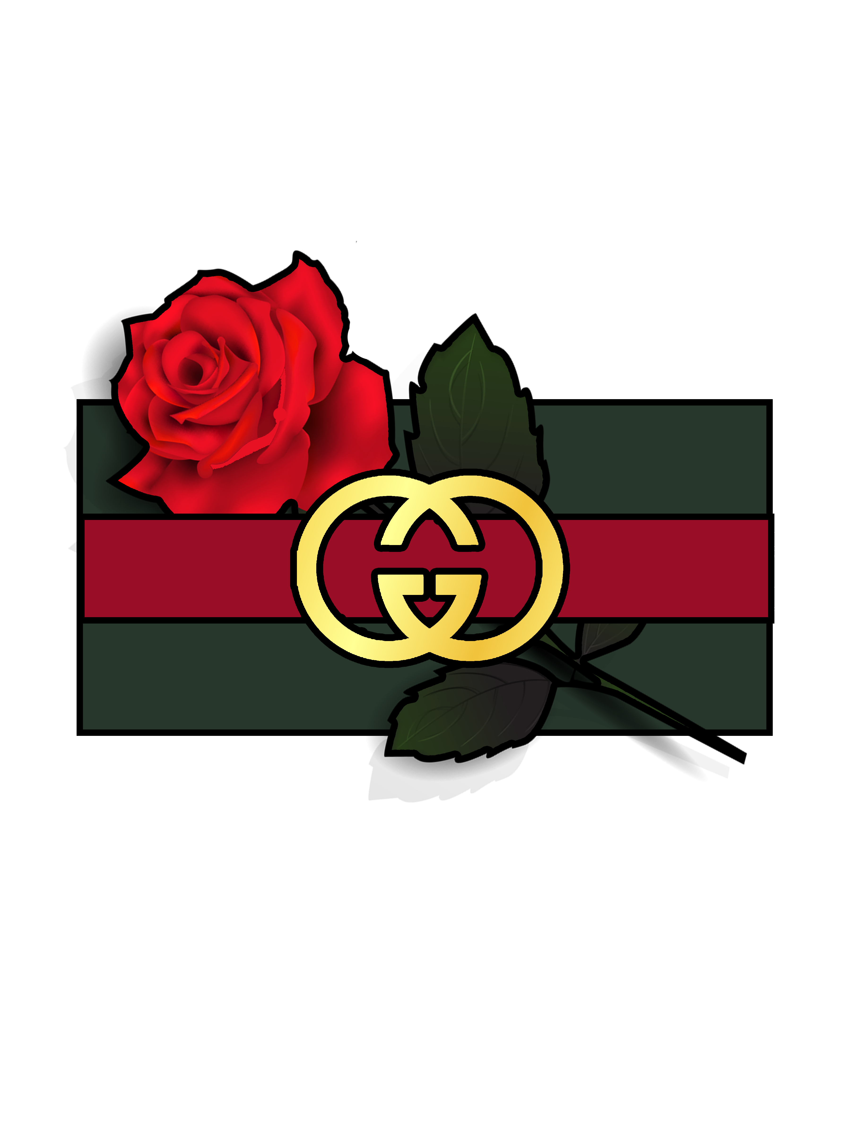 Logo Gucci Flower Garden Petal Free HD Image PNG Image