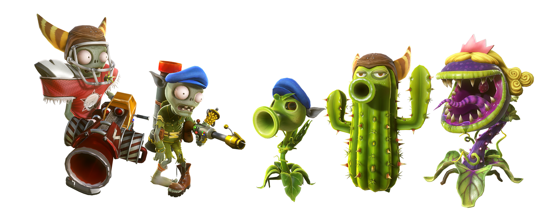 Plants Vs Zombies Garden Warfare Picture PNG Image