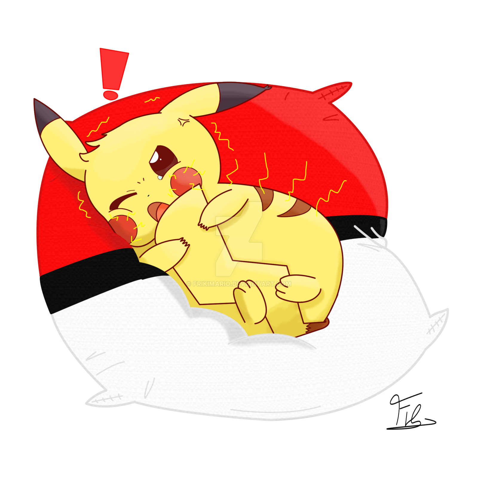 Angry Pikachu File PNG Image
