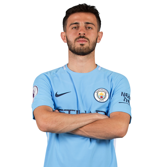 Blue City Silva Bernardo Fc Manchester Shirt PNG Image