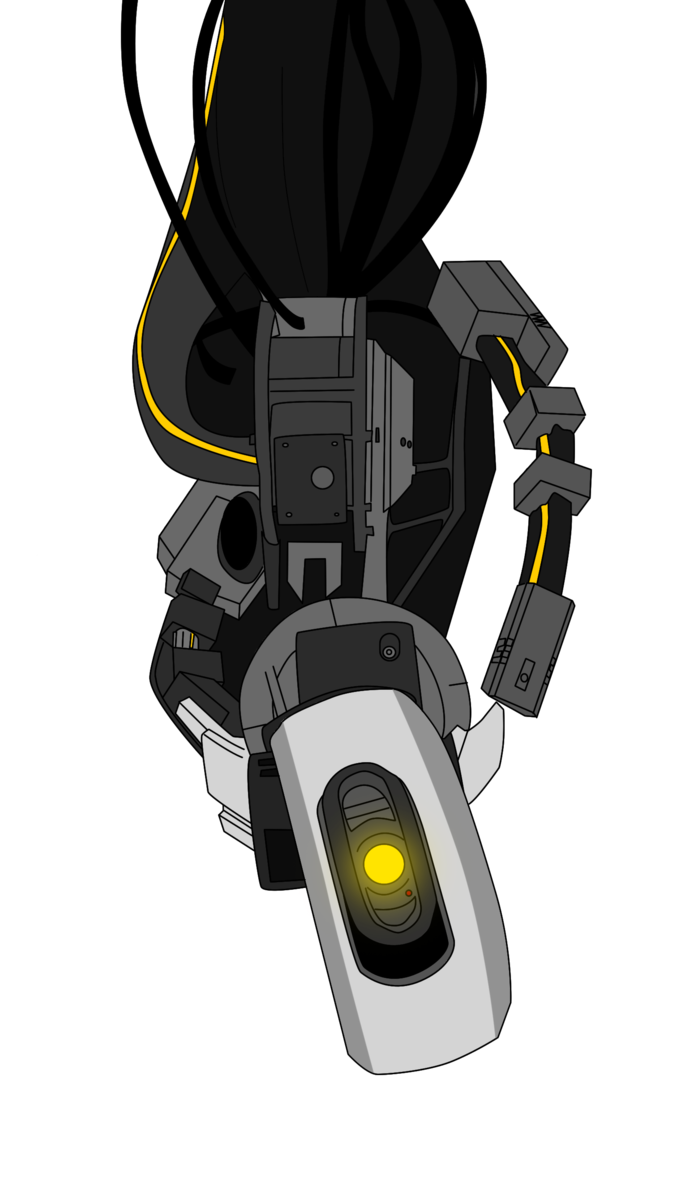 Technology Portal Yellow Glados Free Photo PNG PNG Image