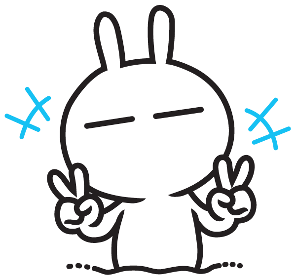 Download Emoticon Kakaotalk Sticker Tuzki Rabbit Png Free Photo Hq Png Image Freepngimg