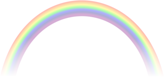Rainbow Art PNG Image
