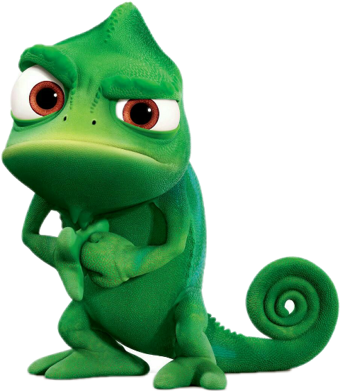 Chameleons Vertebrate Pascal Maximus Green Rapunzel PNG Image