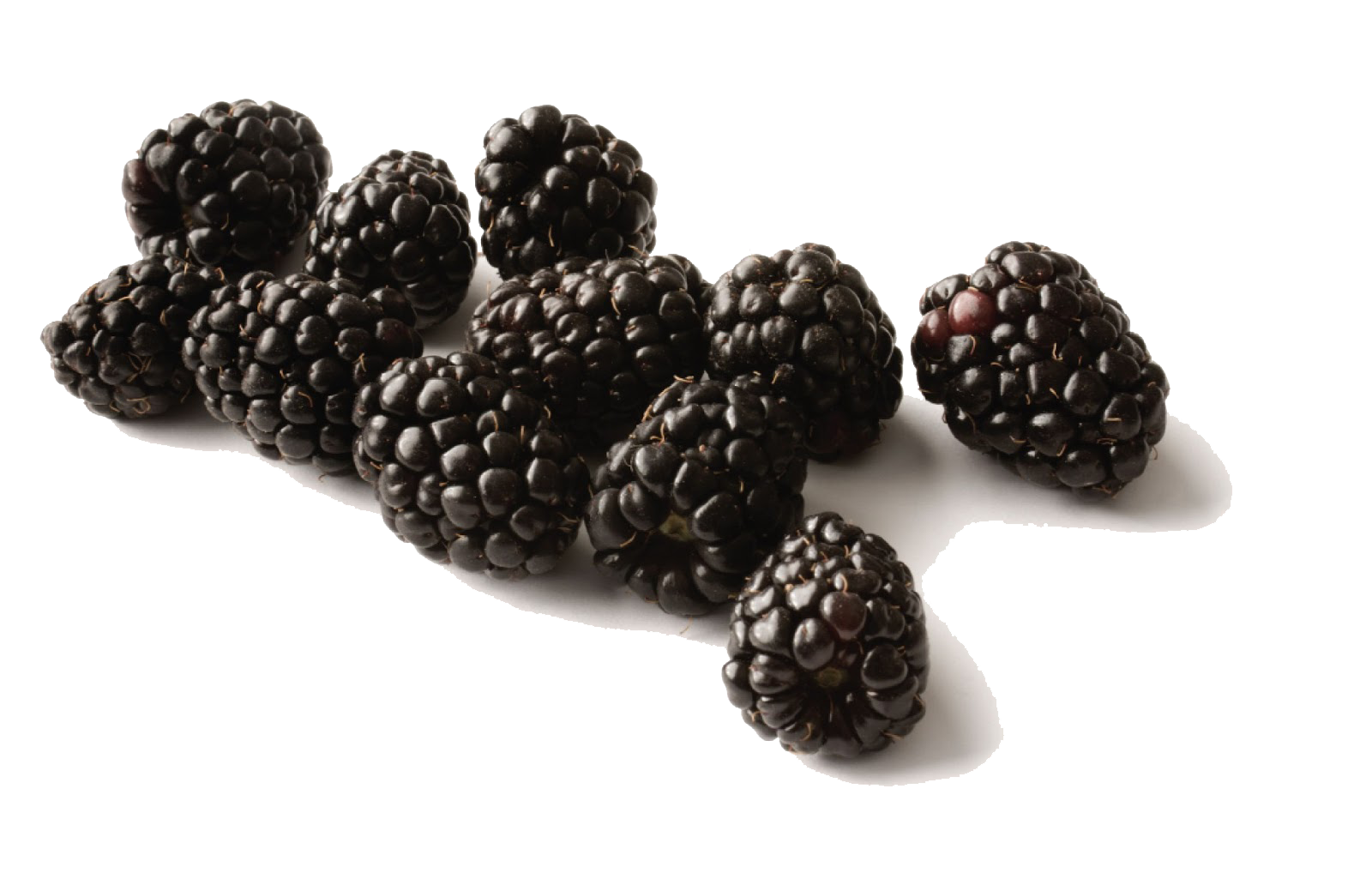 Black Raspberries Transparent Background PNG Image