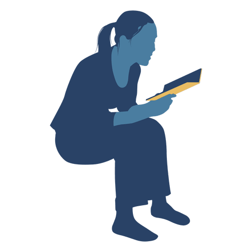 Woman Reading PNG Image High Quality PNG Image