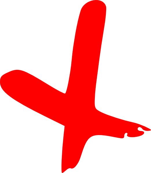 Red Cross Mark Png Picture PNG Image