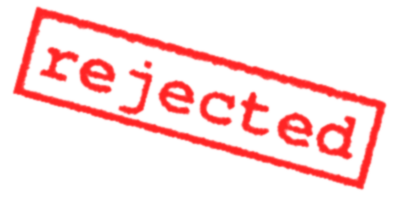 Rejected Stamp Png Clipart PNG Image