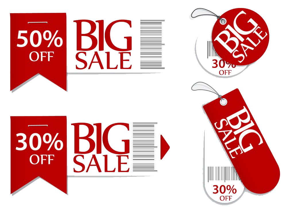 Material Labels Sales Promotional Discount Hot Advertising PNG Image