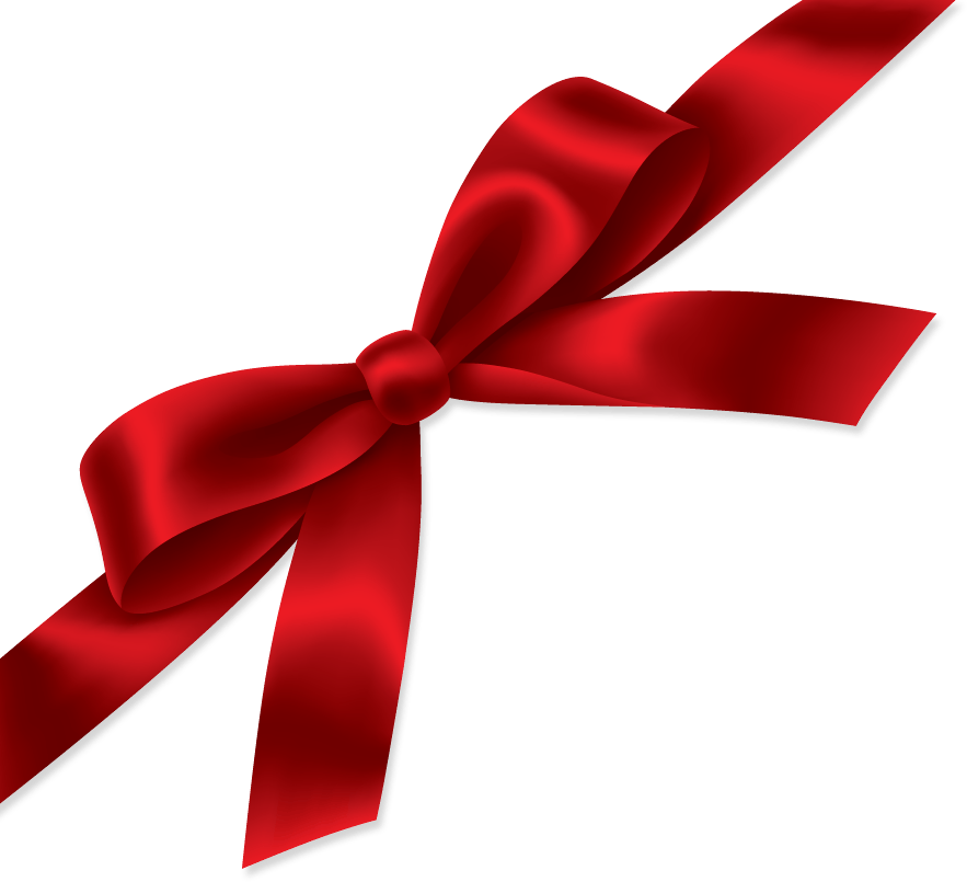 Red Gift Ribbon Png Image PNG Image
