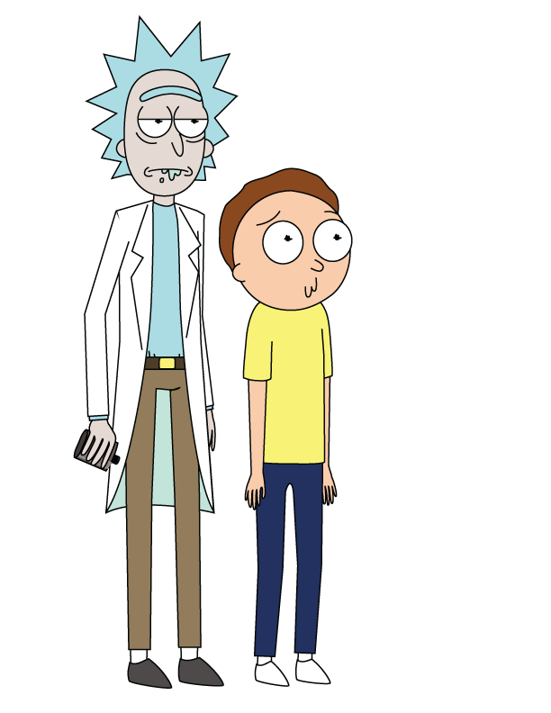 Rick And Morty Transparent Image PNG Image