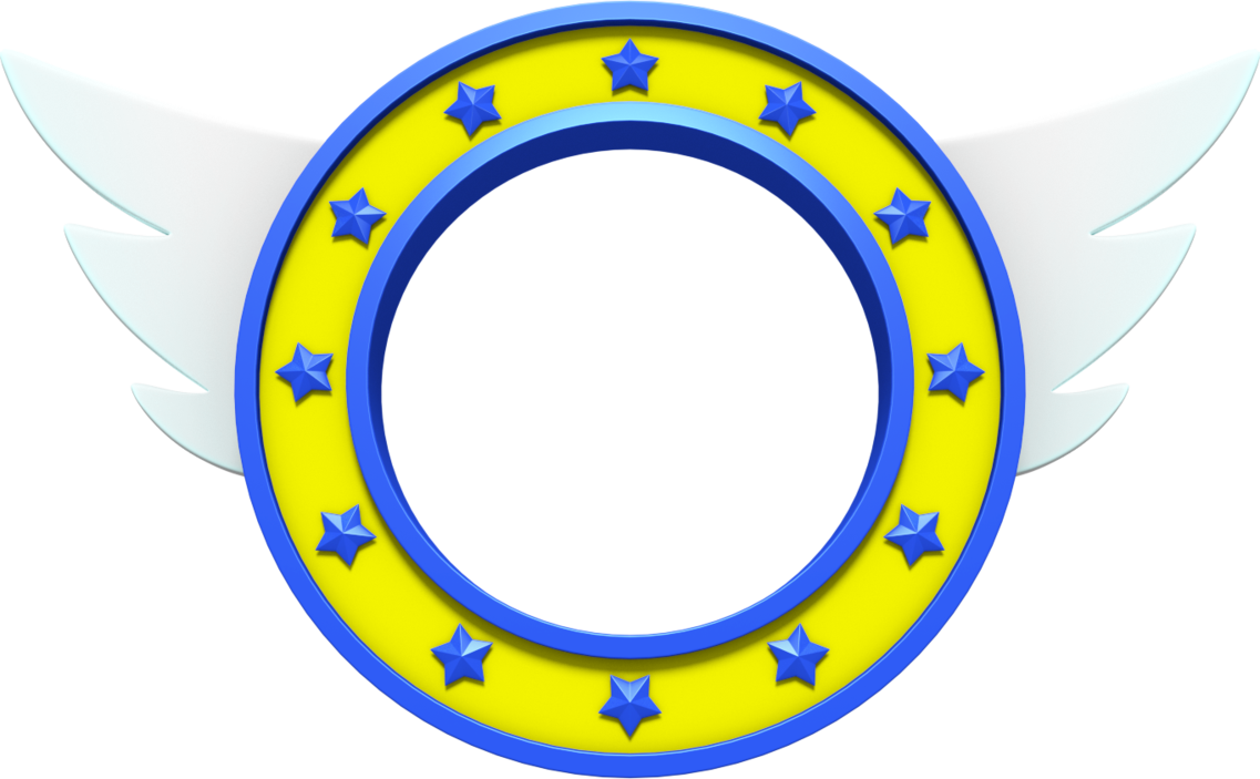 Sonic Area Rings Secret Mania Wheel PNG Image