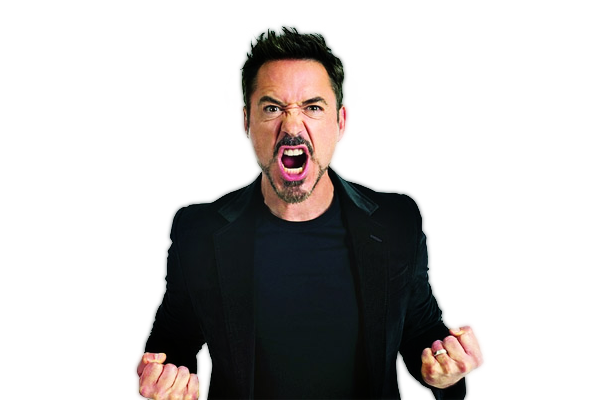 Robert Downey Jr Transparent Image PNG Image