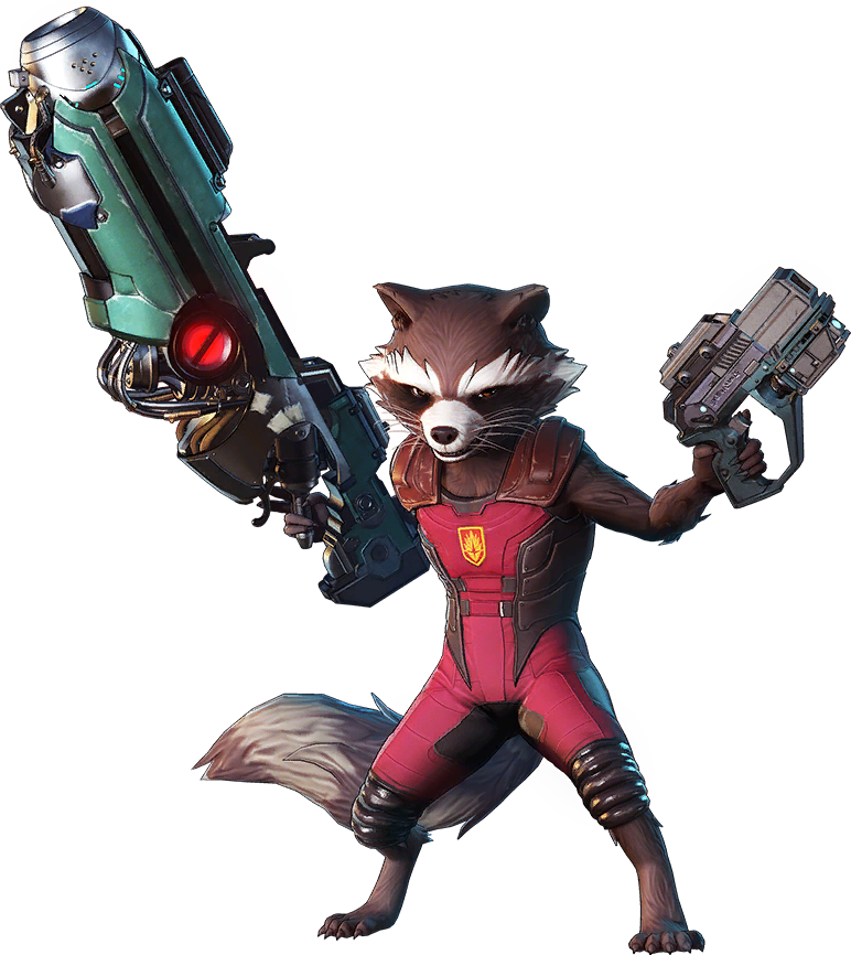 Raccoon Rocket Marvel Free Clipart HD PNG Image