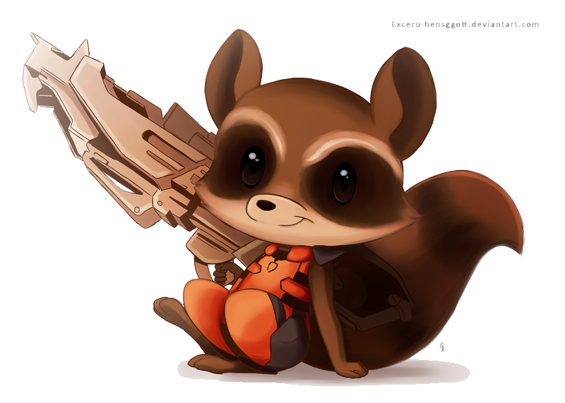 Rocket Raccoon Hd PNG Image